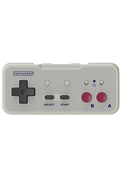 Retro Controler wireless Retro-Bit Origin8, gri, cu USB și receptoare NES, ba...