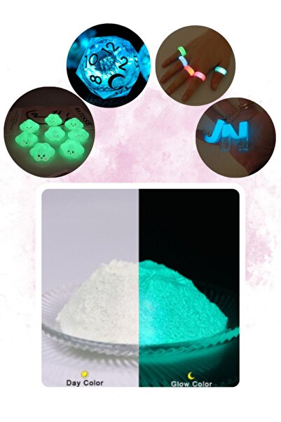 Sirius Hobi Epoksi Reçine Glow In The Dark Karanlıkta Parlayan Pigment Fosfor...