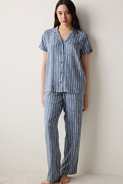 Penti Grey Ent Freya Pyjama Set