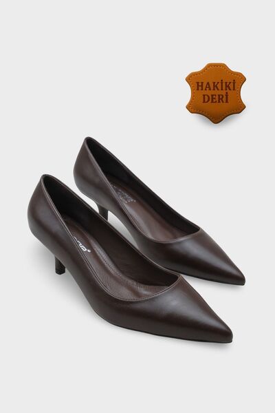 Capone Outfitters Veronica Tocuri medii cu vârf ascuțit Căptușeală din piele ...