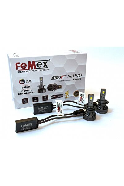 Sm Motors FEMEX Gt Nano Pro Csp Lextar H7 Led Xenon Led Headlight