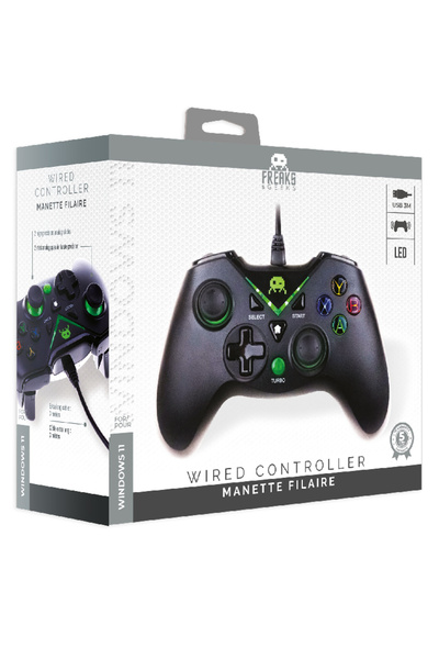 FREAKS AND GEEKS Cablu negru cu fir pentru fără sârmă de 3 m - PC