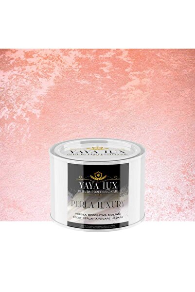 YaYa Color Vopsea decorativa de Lux, Perla Luxury cu Fulgi Perlati, Sunset, 0...