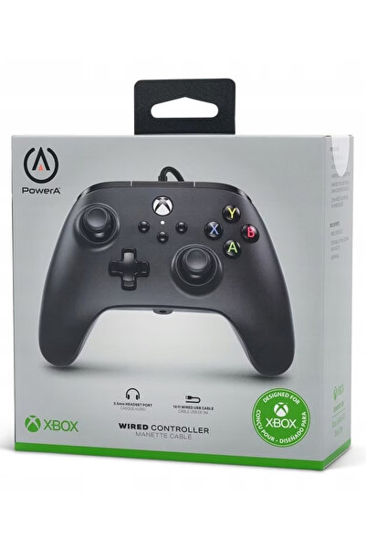 Powera Controler cu cablu Fără sârmă Negru - Xbox Series X