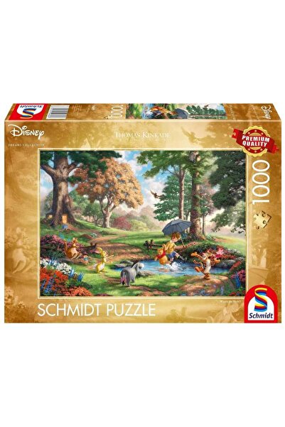 Schmidt Puzzle Thomas Kinkade Disney Winnie the Pooh 1000 piese (SCH6897)