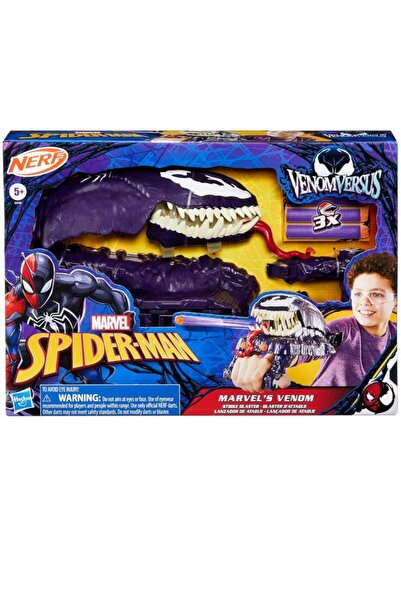 Nerf Marvel Spider-Man Venomversus Marvel's Venom Strike Blaster (G0730)