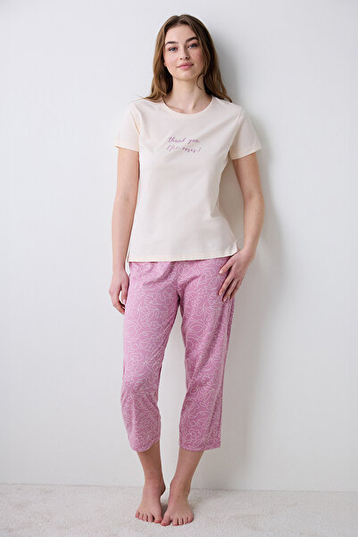 Penti Roses Capri Cotton Pyjama Set