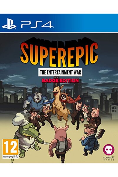 numskull PS4 SuperEpic: The Entertainment War - Ediție Insignă (UE)