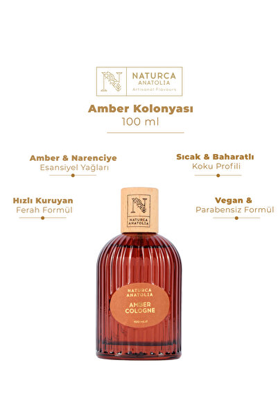 NATURCA ANATOLIA Amber Kolonyası 100 ml