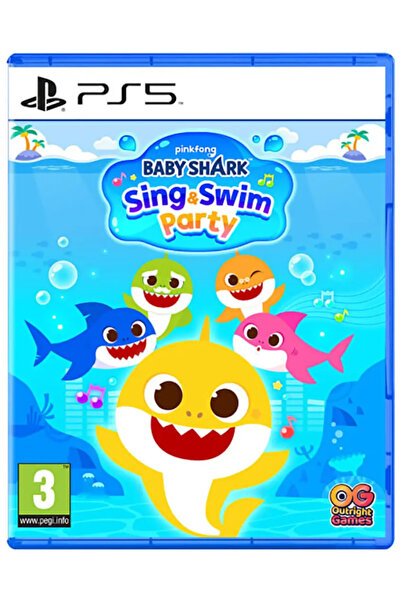 Outright Games Petrecere cântând și înotând cu pui de rechin - Playstation 5