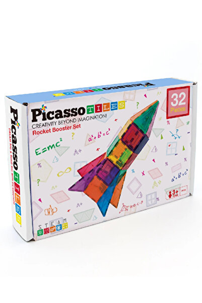 PicassoTiles Set de rachete Picasso Tiles, 32 de bucăți