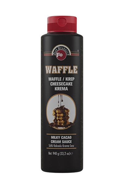 FO Sütlü Kakaolu Waffle ve Krep için Krema Sosu 940 gr