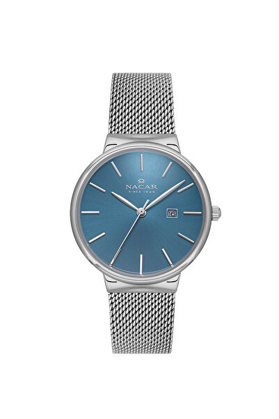 Nacar Silver Women's Wristwatch Nc34-390431-Alsm