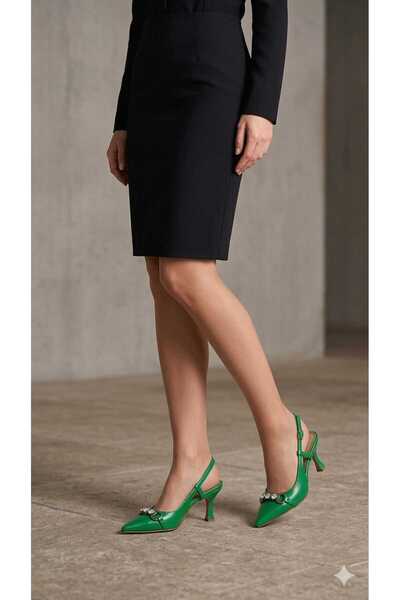 Redario Giovanni أحذية بكعب عالٍ مزينة بالأحجار