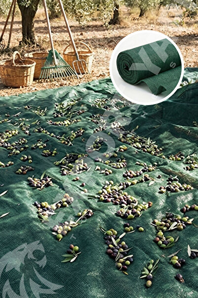 EXPORTYAPI Zeytin Toplama Filesi – Sergenlik – Yüzde 75lik Yeşil – Düz - 5 me...