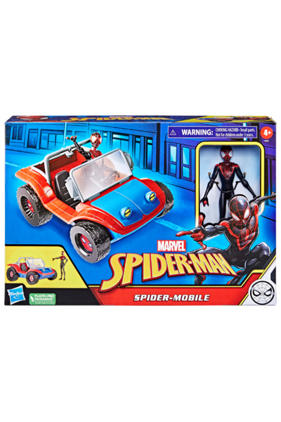 Hasbro Mobilul Spider-Man Peter Parkedcar & Miles Morales (F5620)