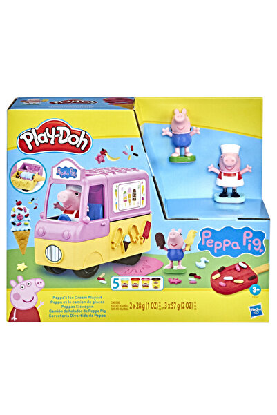 Hasbro Set Plastilina Play-Doh Peppa Pig Înghețată Peppa (F3597)
