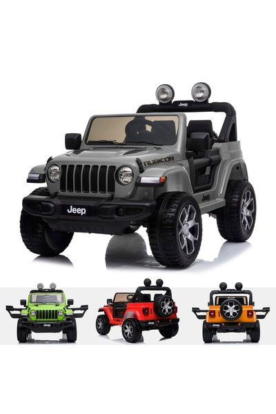Generic سيارة جيب كهربائية للأطفال 12 فولت، رانجلر روبيكون، سيارة ركوب للأطفا...