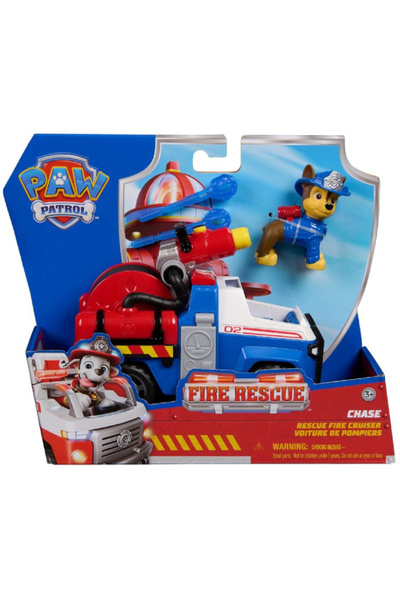 Spin Masters Urmărire cu mașina de salvare a pompierilor de la Patrula Cățelu...