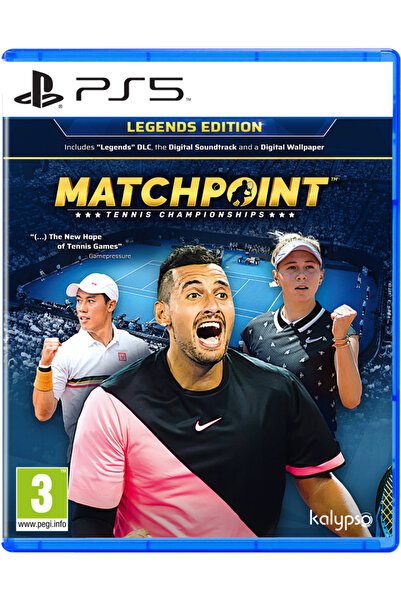 KALYPSO Matchpoint: Tennis Championships Legends Edition - PS5