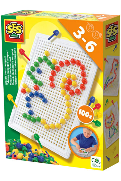 Ses Placă de mozaic creativ cu găuri, 100 buc (S14046)