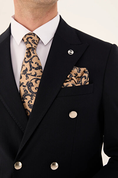 The Tailor Classics Erkek Takım Elbise - Kruvaze Düğmeli Erkek Pantolon Ceket...