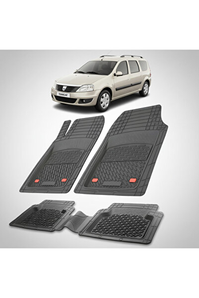 TEAMCAR Covorașe auto compatibile Dacia Logan MCV I 2006-2013 |   Negru