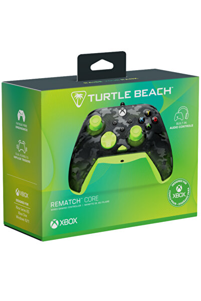 Turtle Beach Rematchtm Core Ghost Black Camo/Yellow - Xbox Series X
