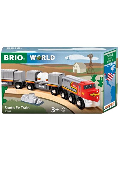BRIO Trenul Santa Fe Trenurile lumii (36089)