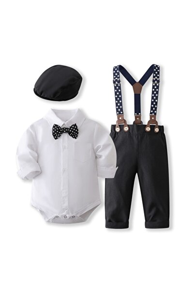 Kidohug Costumas elegant baieti, Kidohug Little Star, Negru