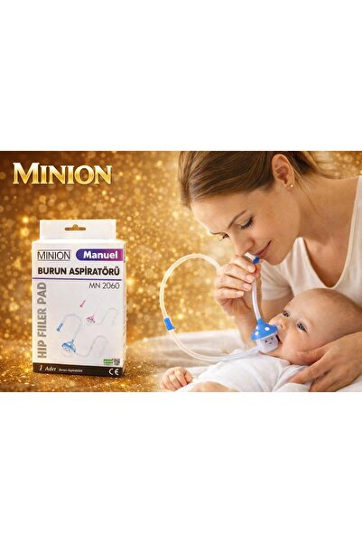 Minion Burun Aspiratörü Bebek Tıkalı Burun Açıcı Aparat