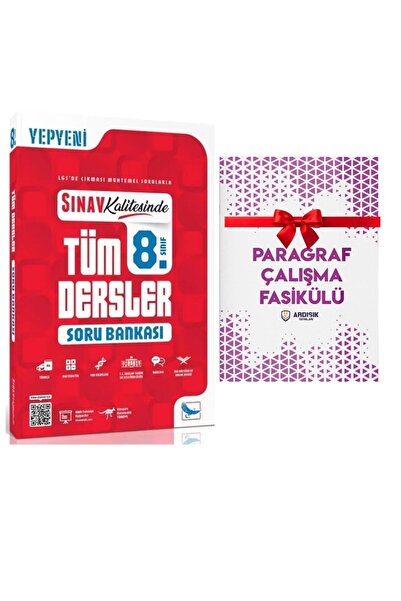 Sınav Yayınları 8. Sınıf Tüm Dersler Soru Bankası