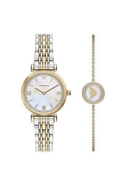 Emporio Armani AR80086SET Kadın Kol Saati ve Bileklik Seti