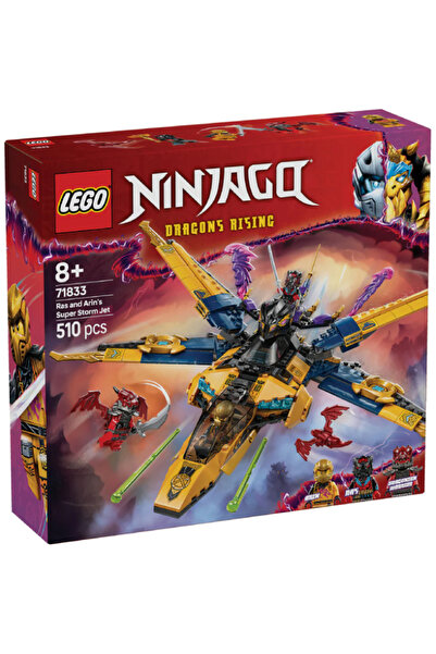 LEGO Ninjago Super Avionul Furtunii al lui Ras și Arin (71833)