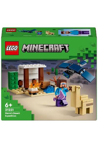 LEGO Expediția lui Steve în deșert din Minecraft (21251)