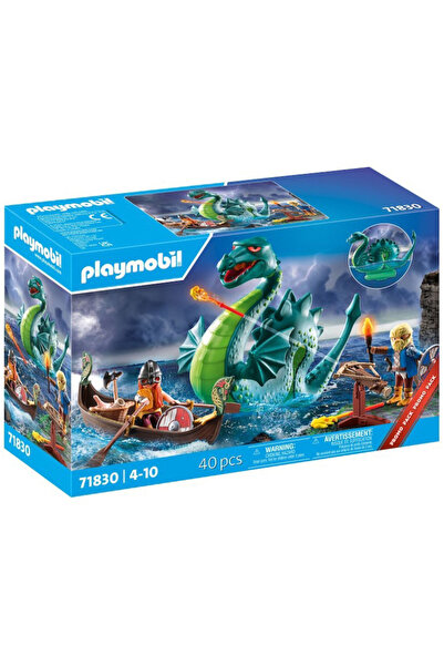 Playmobil Vikingi cu Monstru Marin (71830)