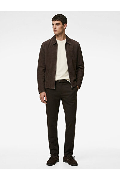 Koton Pantaloni din material textil cu nasturi cu buzunare amestec de viscoză...