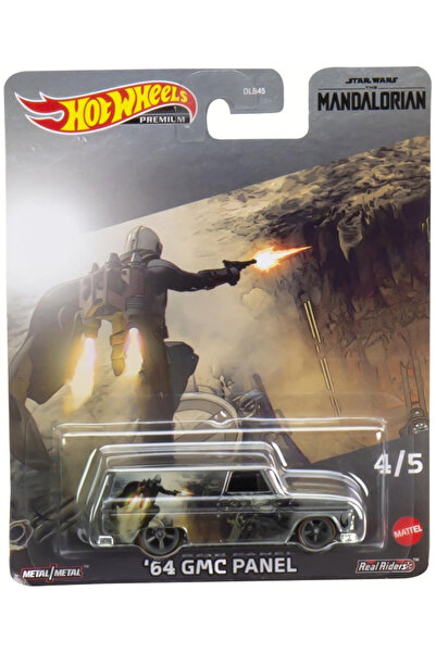 mattel Mașină de curse Hot Wheels Premium Disney Star Wars The Mandalorian 64...