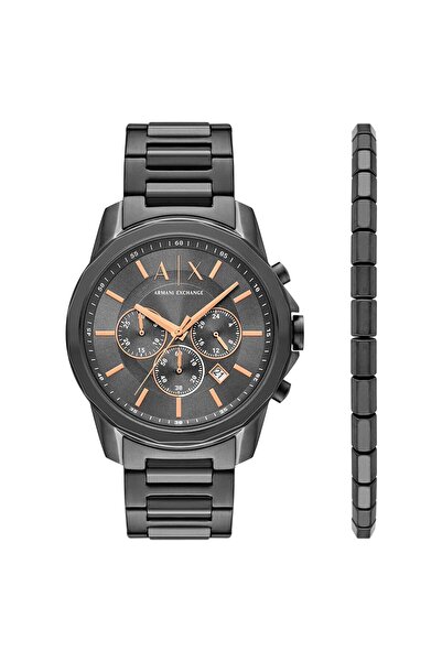 Armani Exchange AX7170SET Erkek Kol Saati ve Bileklik Seti