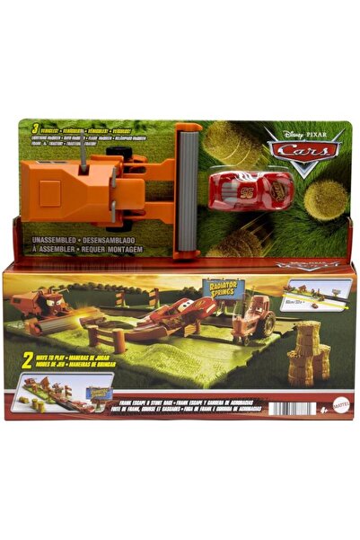 mattel Set Disney și Pixar Cars: Cursa de acrobații Frank Escape (HRX48)