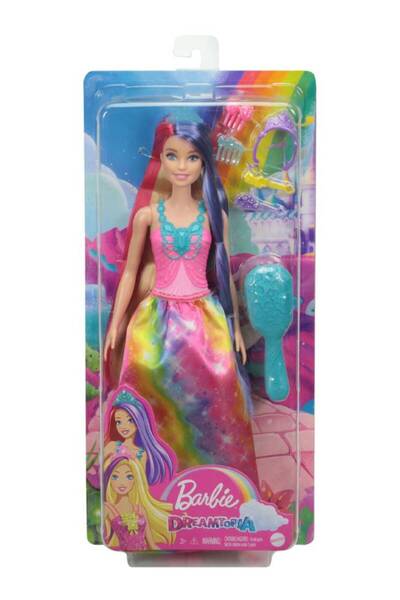 Barbie Papusa Dreamtopia Prințesă cu Păr Lung (GTF38)