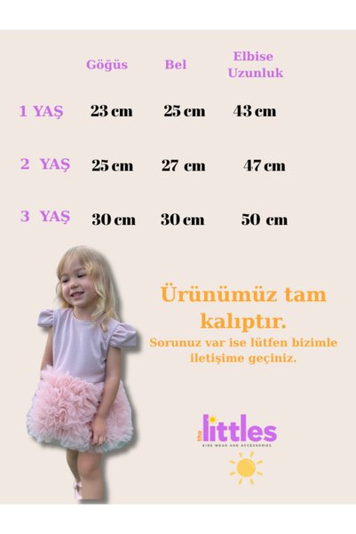 shop Pink Color Glittering Ribbon Detailed Zippered Lined Tulle Skirt Holiday Dress for Girls