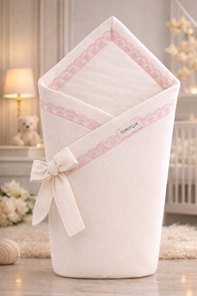 Tomuycuk بطانية أطفال أرجوانية 100% قطن عضوي طبيعي قماط نوم هدية خروج المستشف...