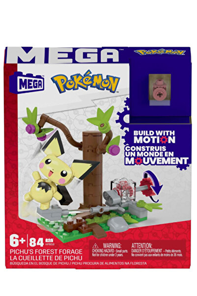 Pokémon Mattel Mega Pokemon Adventure Builder Pichus Forest Forage (HPB59)