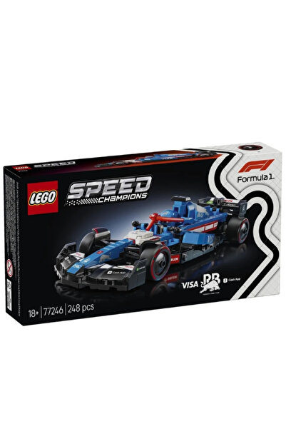 LEGO Aplicație Speed ​​Champions Visa Cash Rb Vcarb 01 Mașină de curse F1 (77...