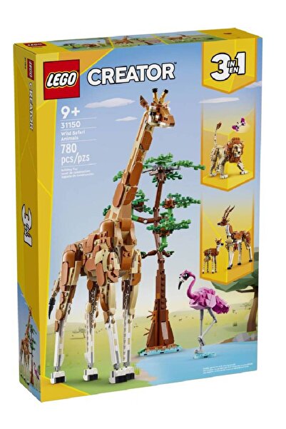 LEGO Creator Animale sălbatice de safari (31150)
