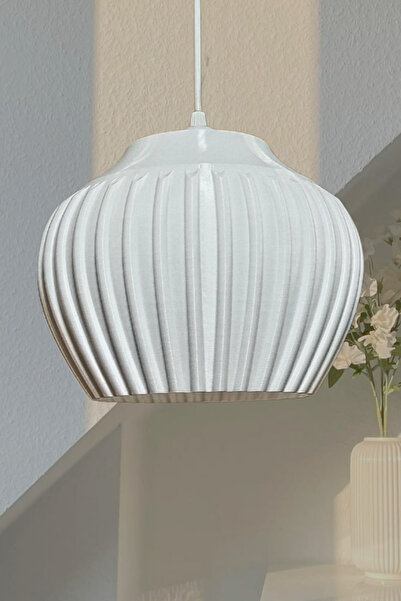 decory Alyona Beyaz Avize Yatak Odası, Mutfak, Oturma Odası Tekli Sarkıt Aviz...