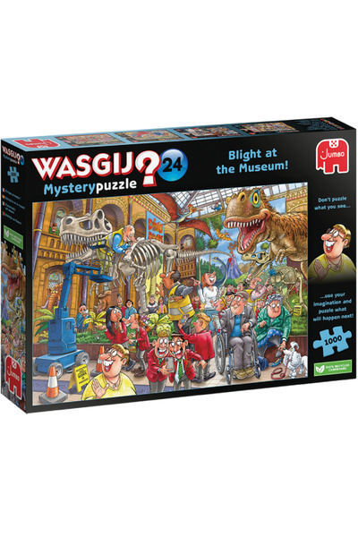 Jumbo Misterul Wasgij #24 Păcatul la muzeu! 1000 buc (JUM0014)