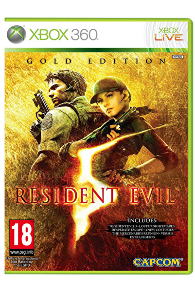 CAPCOM X360 RESIDENT EVIL 5: EDIȚIE GOLD (UE)