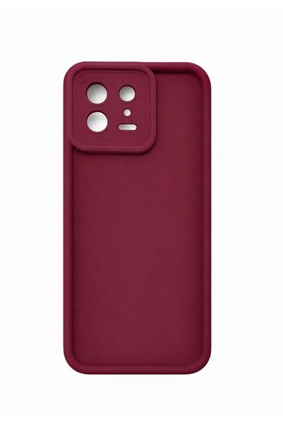Genel Markalar mi 13 Uyumlu Kamera Çıkıntılı Mat Silikon Telefon Kılıfı